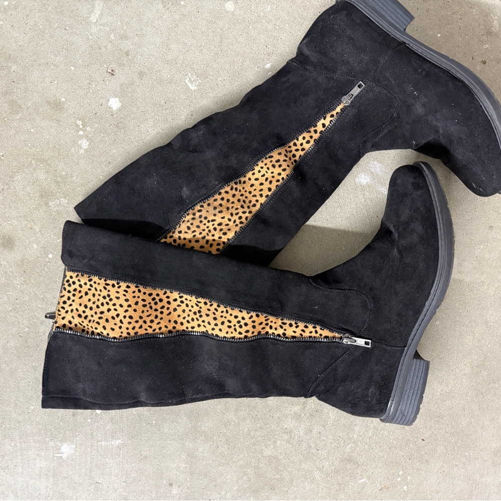 Black and Tan Women's Boots